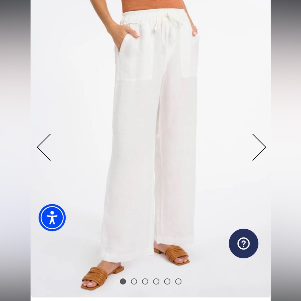 Splendid Becka Linen Pant Size XS